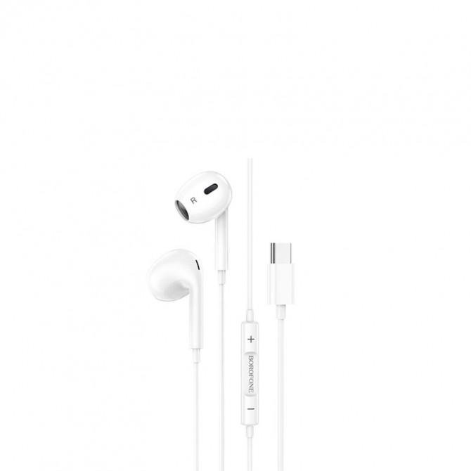 Наушники Borofone BM80 Max Type-C 1.2m White