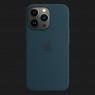Чехол Apple Silicone для iPhone 13 Pro Max with MagSafe Abyss Blue
