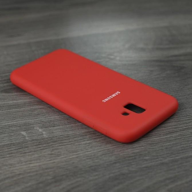 Чехол Soft Case для Samsung J6 Plus 2018 (J610) Красный-4