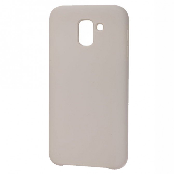 Чехол Soft Case для Samsung J6 Plus 2018 (J610) Серый-1