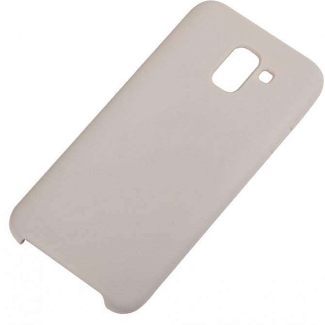 Чехол Soft Case для Samsung J6 Plus 2018 (J610) Серый-3