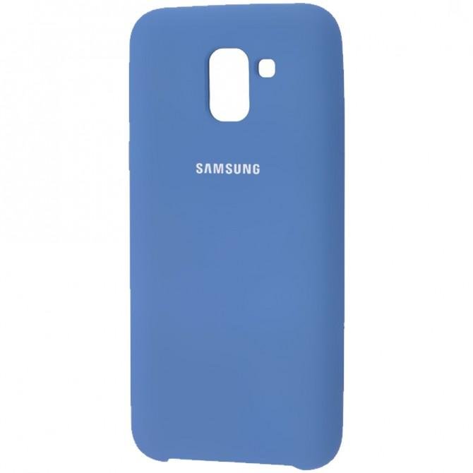 Чохол Soft Case Samsung J6 Plus 2018 (J610) Світло блакитний FULL-1