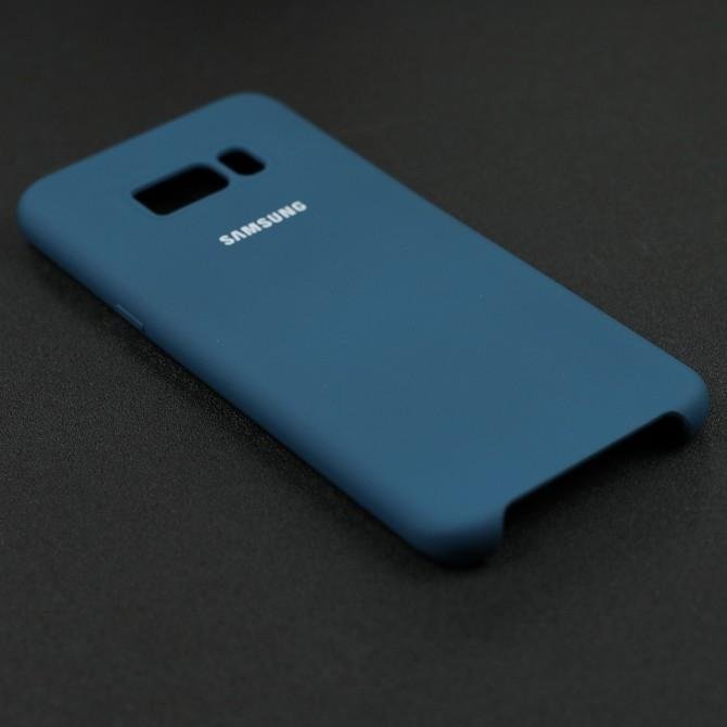 Чехол Soft Case для Samsung G955 Galaxy S8 Plus Синий-3