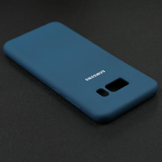 Чехол Soft Case для Samsung G955 Galaxy S8 Plus Синий-4