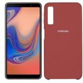 Чехол Soft Case для Samsung A750 Galaxy A7 2018 Красный