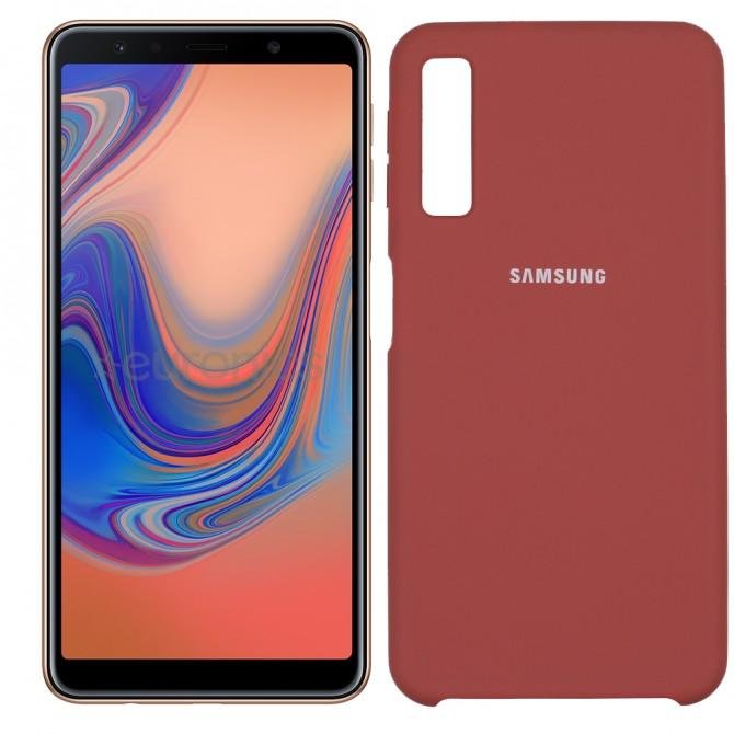 Чохол Soft Case для Samsung A750 Galaxy A7 2018 Червоний