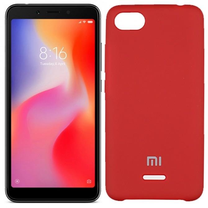 Чохол Soft Case для Xiaomi Redmi 6a Червоний