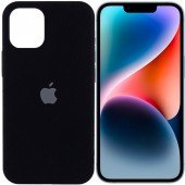 Оригинальный силиконовый чехол для iPhone 14 Pro Black FULL Оригинальный силиконовый чехол для iPhone 14 Pro Black FULL