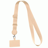 Шнурок для телефона (широкий) 150см (White)