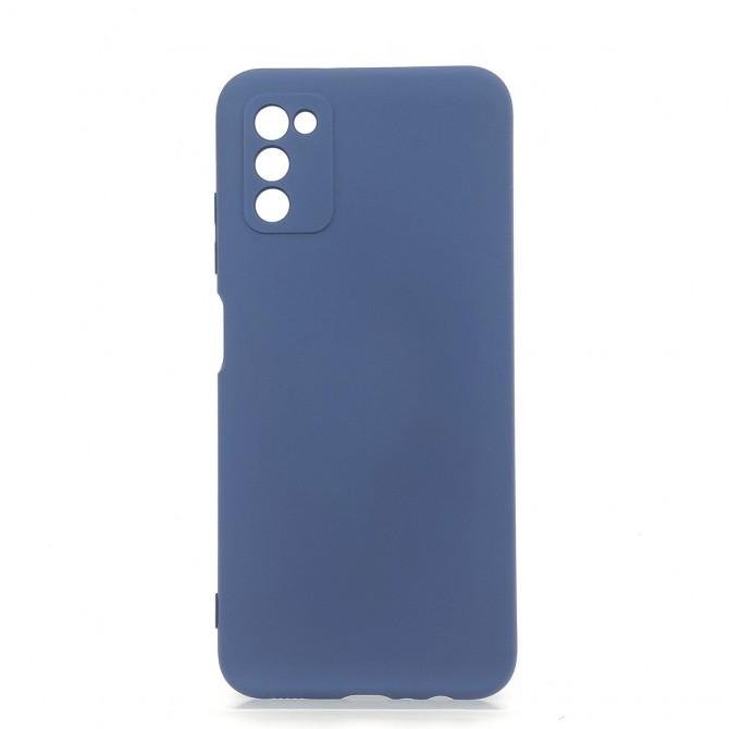 Чохол Soft Case Samsung A037 Galaxy A03s Темно Синій FULL