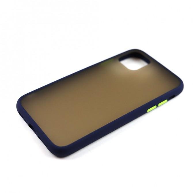 Чехол MATT CASE для iPhone 11 Pro Dark Blue-4