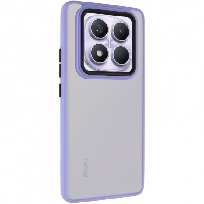 Чехол TPU+PC Lyon Frosted series Xiaomi Redmi Note 15 Pro + 5G Purple-1