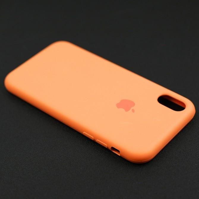 Чехол силиконовый для iPhone Xr Светло-персиковый-4