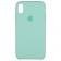 Чехол силиконовый для iPhone Xr Светло Бирюзовый