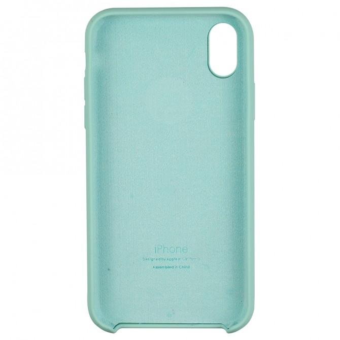 Чехол силиконовый для iPhone Xr Светло Бирюзовый-2