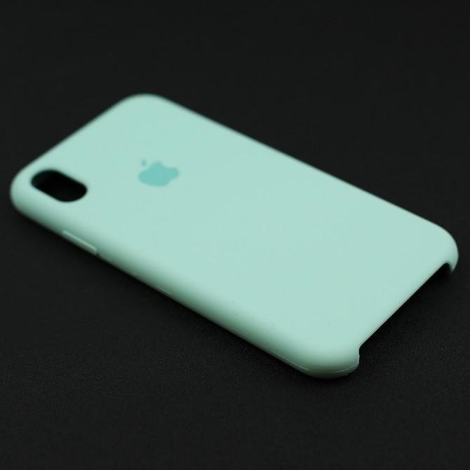 Чехол силиконовый для iPhone Xr Светло Бирюзовый-3