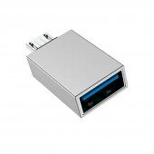 Адаптер Borofone BV2 MicroUSB OTG Grey Адаптер Borofone BV2 MicroUSB OTG Grey