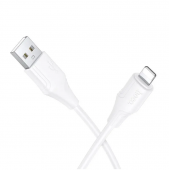 Кабель USB Hoco X124 Bien Lightning White 1m