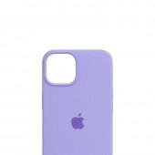 Оригинальный силиконовый чехол для iPhone 14 Elegant Purple FULL