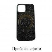 Чехол-накладка Diamond with stand back для iPhone 16 Plus Black