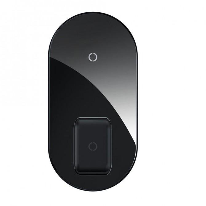 Бездротові ЗП Baseus Simple 2in1 Pro Edition (WXJK-C02) Black (Phone + Pods)