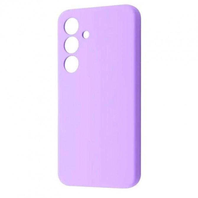 Силиконовый чехол Soft для Samsung Galaxy S25 FE Лавандовый FULL