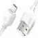 USB Cable XO NB150 Type-C 2.4A/1m White