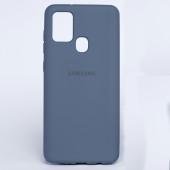 Чохол-накладка Original Soft Case Samsung A217 Galaxy A21s Сірий FULL