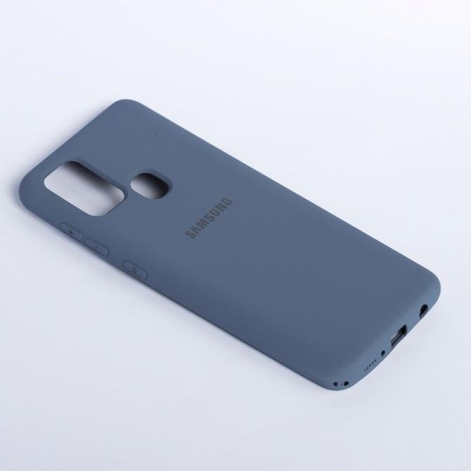 Чохол-накладка Original Soft Case Samsung A217 Galaxy A21s Сірий FULL-3