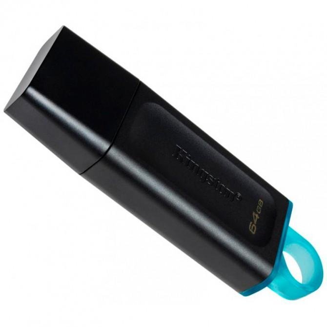 Флеш-память Kingston USB 64GB DT Exodia Black/Teal USB 3.2
