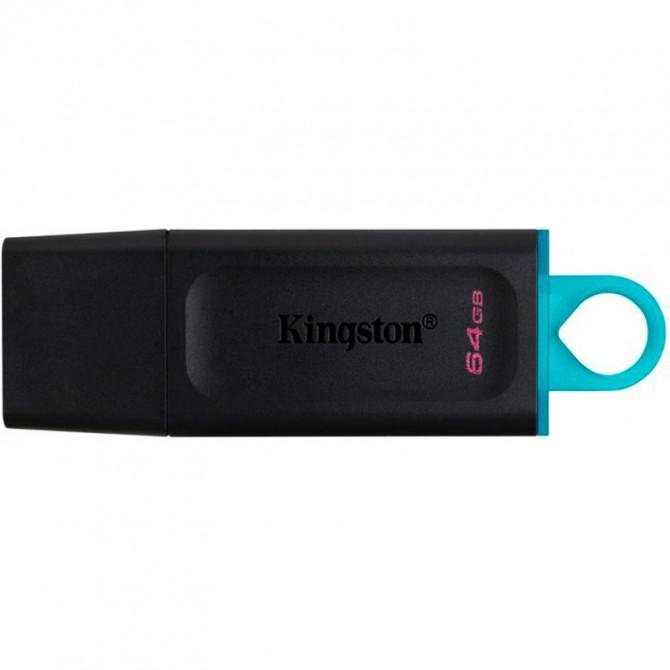 Флеш-память Kingston USB 64GB DT Exodia Black/Teal USB 3.2-2