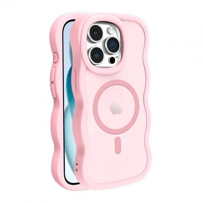 Чохол TPU+PC Undine with MagSafe для Apple iPhone 12 Pro / 12 (6.1") Pink