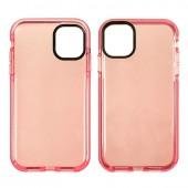 Чохол силіконовий Clear Neon для Apple iPhone 11 Світло рожевий