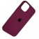 Оригінальний силіконовий чохол для iPhone 13 mini Марсала FULL