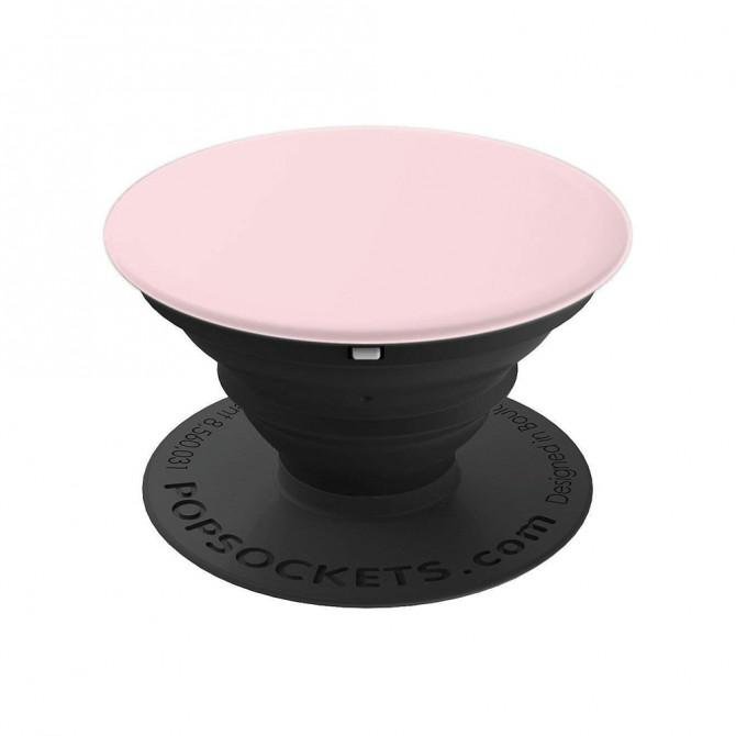 Тримач Pop Socket LED Рожевий-2