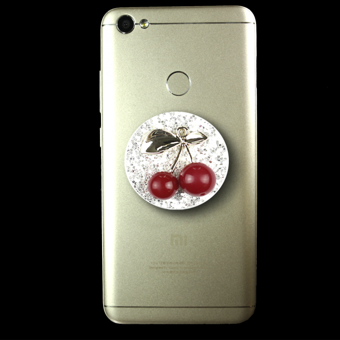 Держатель Pop Socket Cherry Silver-1