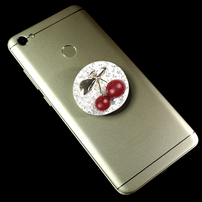 Держатель Pop Socket Cherry Silver-2