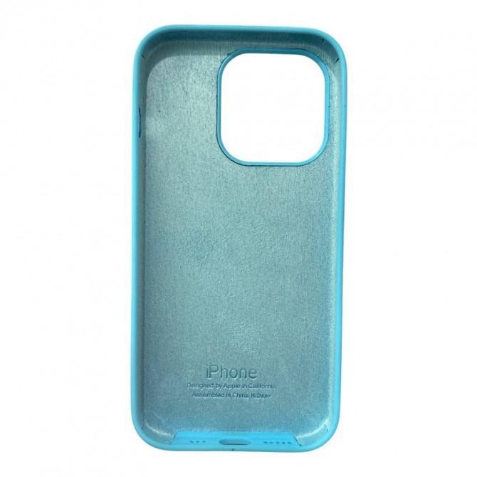 Силиконовый чехол для iPhone 13 Sweet Blue FULL (NO LOGO)-1