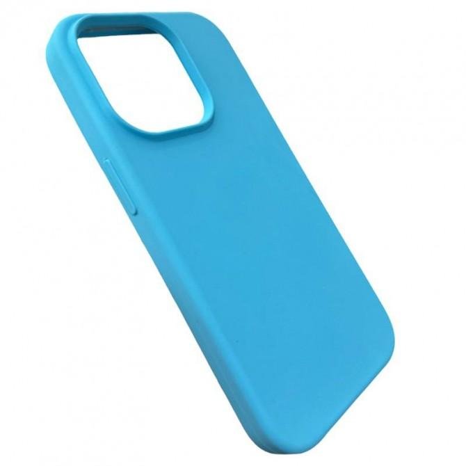 Силиконовый чехол для iPhone 13 Sweet Blue FULL (NO LOGO)-2