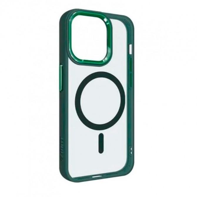 Чохол Pjur with Magsafe for iPhone 13 Pro Green