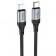 Кабель Hoco X102 Fresh PD for Type-C to Lightning 27W Black 1m