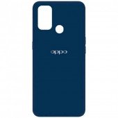 Чехол Original Soft Case Oppo A54 Темно Синий FULL Чехол Original Soft Case Oppo A54 Темно Синий FULL
