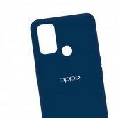 Чехол Original Soft Case Oppo A54 Темно Синий FULL Чехол Original Soft Case Oppo A54 Темно Синий FULL