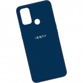 Чехол Original Soft Case Oppo A54 Темно Синий FULL Чехол Original Soft Case Oppo A54 Темно Синий FULL