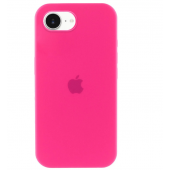 Cиліконовий чохол для iPhone 16e Shiny Pink FULL Cиліконовий чохол для iPhone 16e Shiny Pink FULL