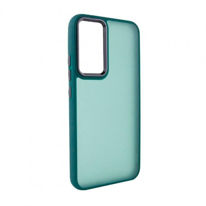 Чехол TPU+PC Lyon Frosted series Samsung Galaxy S20FE Dark Green