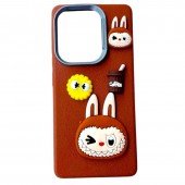 Чохол TPU Leather Toys для Xiaomi Redmi Note 13 Pro 4G / Poco M6 Pro 4G (Labubu / Brown) Чохол TPU Leather Toys для Xiaomi Redmi Note 13 Pro 4G / Poco M6 Pro 4G (Labubu / Brown)