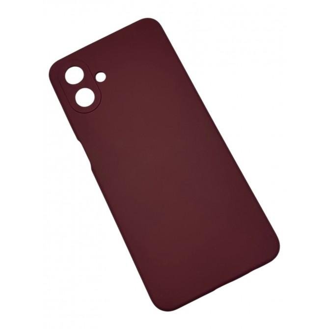 Чехол Soft Case Samsung A075 Galaxy A07 Марсала FULL-1