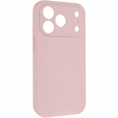 Силиконовый чехол для iPhone 17 Pro Max Chalk Pink  FULL (NO LOGO)