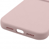 Силиконовый чехол для iPhone 17 Pro Max Chalk Pink  FULL (NO LOGO)